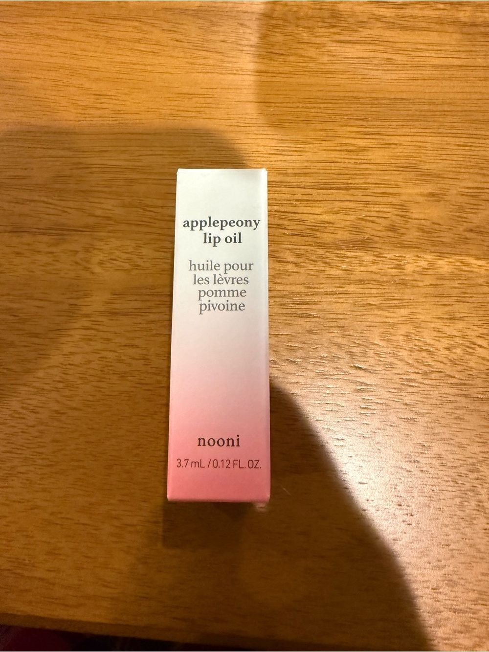 Applepeony Lip Oil — Peachy Pink Shine